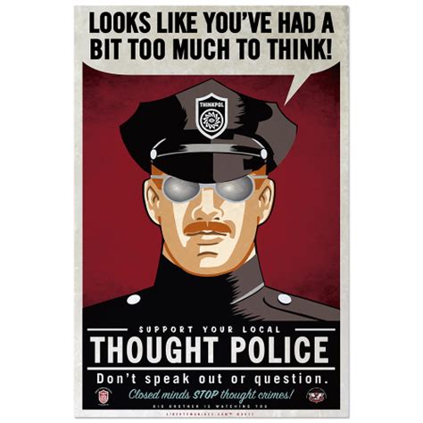 1984 Thought Police Poster – Brian.Carnell.Com