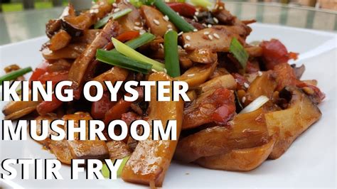 KING OYSTER MUSHROOM STIR FRY RECIPE | QUICK | EASY | TASTY | HOMEMADE ...