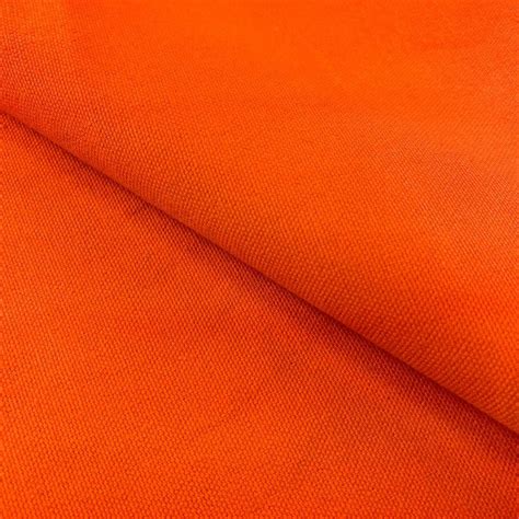 10 oz Orange Cotton Duck Canvas Fabric 60 Wide 100% | Etsy