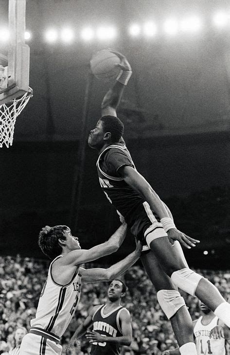 Patrick Ewing moves toward the basket for a slam dunk here as Jim... | Patrick ewing, Sports ...