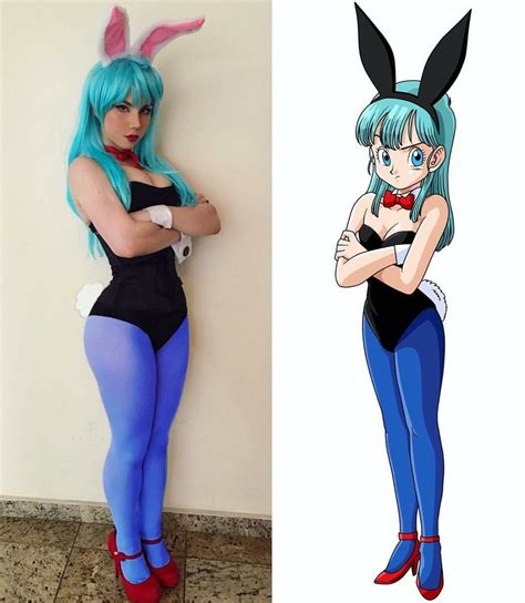 Bulma Bunny | Female cartoon characters, Cosplay characters, Bulma cosplay