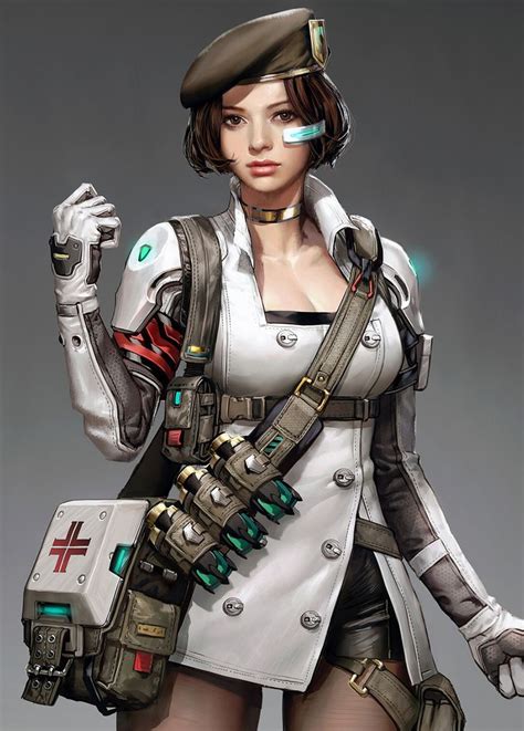 Medic in mobile FPS 'BLACKSHOT M', seunghee lee | Cyberpunk character, Cyberpunk girl, Cyberpunk rpg