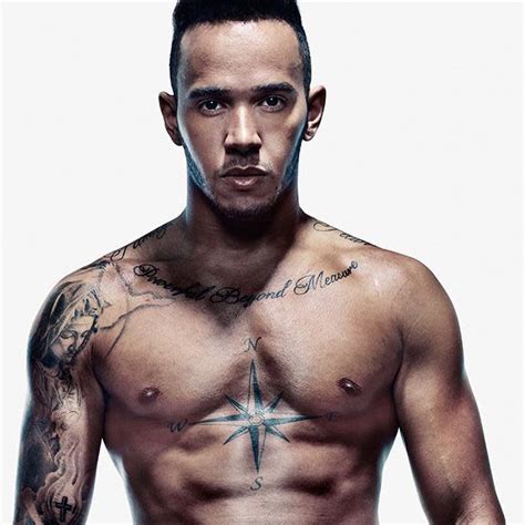 Lewis Hamilton explains 'meaningful' tattoos in revealing photoshoot