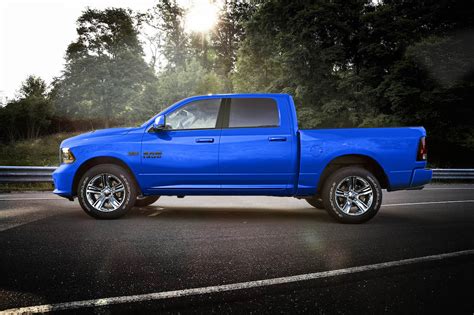 2018-Ram-1500-Hydro-Blue-Sport-wheels-doors - The Fast Lane Truck