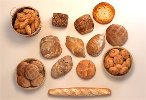 ArtStation - Bread | Game Assets