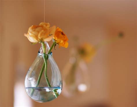 Hand Blown Glass Vases Set of 3 / Hanging Vase / Choose Your - Etsy