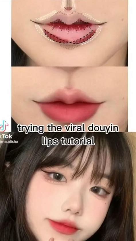 Douyin makeup | makeup ideas and tips | asian makeup | douyin makeup tutorial | douyin lips 🫶🏻 ...