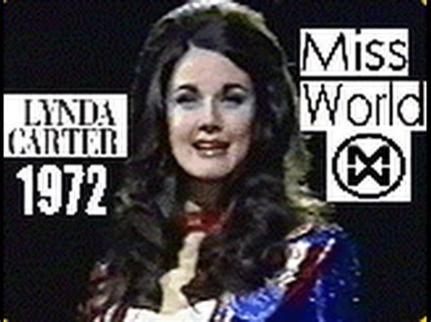 Lynda Carter Miss World 1972 - YouTube