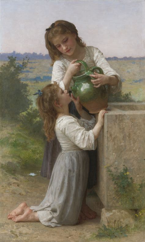 File:William-Adolphe Bouguereau (1825-1905) - At The Fountain (1897 ...