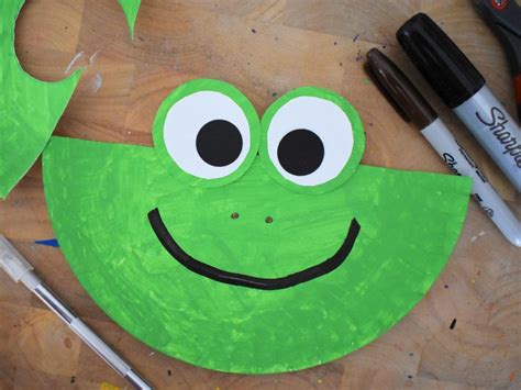 Paper Plate Frog Craft | Frog crafts, Frog crafts preschool, Paper ...