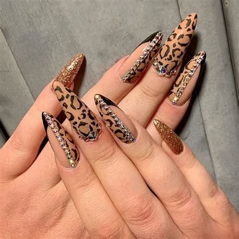 20+ Cute Leopard Print Nails For Fall - The Glossychic | Leopard print nails, Cheetah print ...