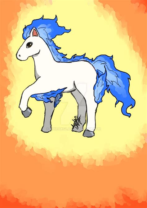 Shiny Ponyta sketch by hhroxs2 on DeviantArt