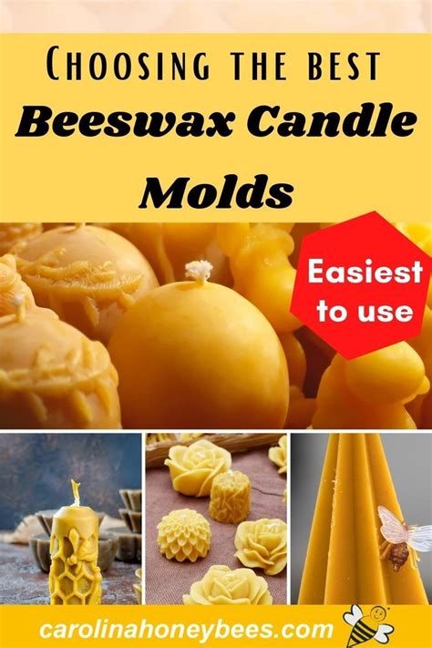 Beeswax Candle Molds {How to Choose the Best} - Carolina Honeybees | Beeswax candles molds ...