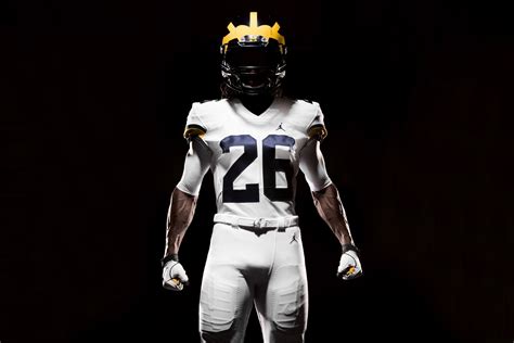 Michigan Air Jordan Football Uniforms - Sneaker Bar Detroit