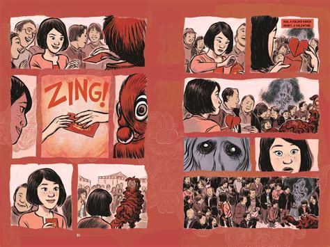 Book review: Graphic novel romance 'Lunar New Year Love Story' : NPR