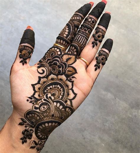 55+ Top palm mehndi design for all festivals of 2022 || Front hand ...