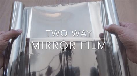 Two way Mirror Film - YouTube