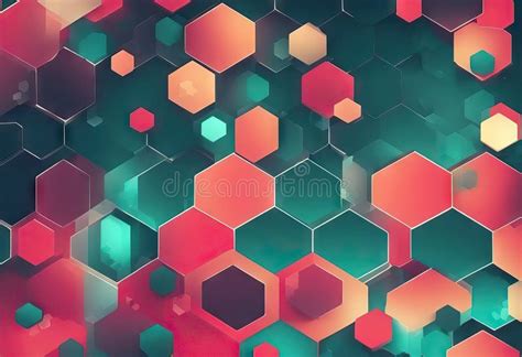 Polygon Background for Christmas Stock IllustrationHexagon, Pattern, Honeycomb Vector ...