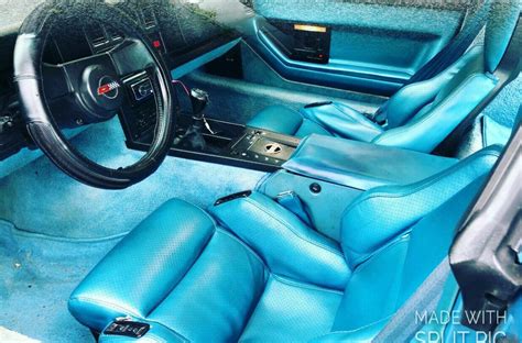 blue corvette interior | Barn Finds