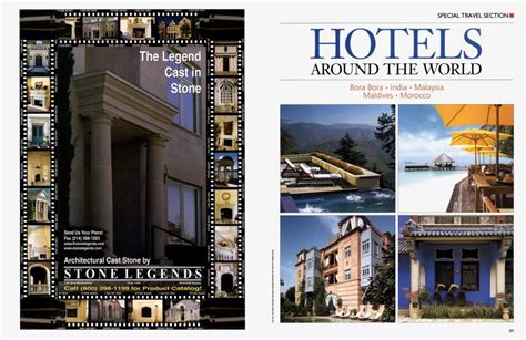 HOTELS AROUND THE WORLD | Architectural Digest | AUGUST 2003