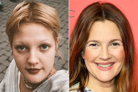 Drew Barrymore's Pencil-Thin Eyebrows Are the Star of Her '90s Throwback Pic