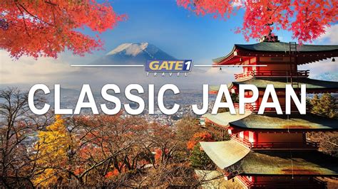 Japan Vacations with Gate 1 Travel - YouTube