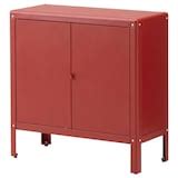 KOLBJÖRN cabinet, in/outdoor, brown-red, 80x81 cm - IKEA