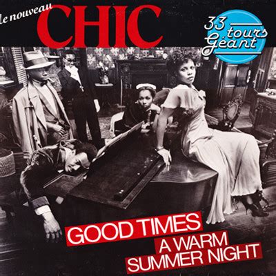 Chic - Good Times (Vinyl, 12", 33 ⅓ RPM) | Discogs