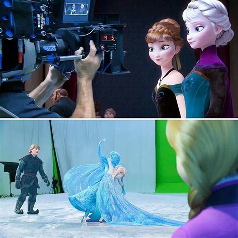 Behind the scenes : r/Frozen