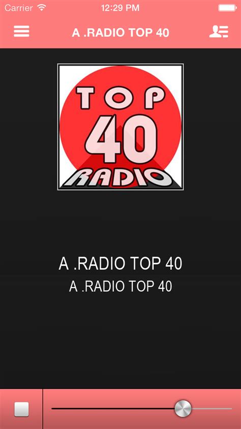 App Shopper: A .RADIO TOP 40 (Music)