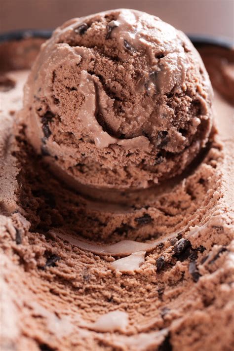 Easy Chocolate Chocolate Chip Ice Cream - A Food Lover's Kitchen