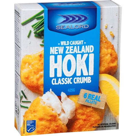 Sealord Hoki Fillets Classic Crumb 425g | Woolworths