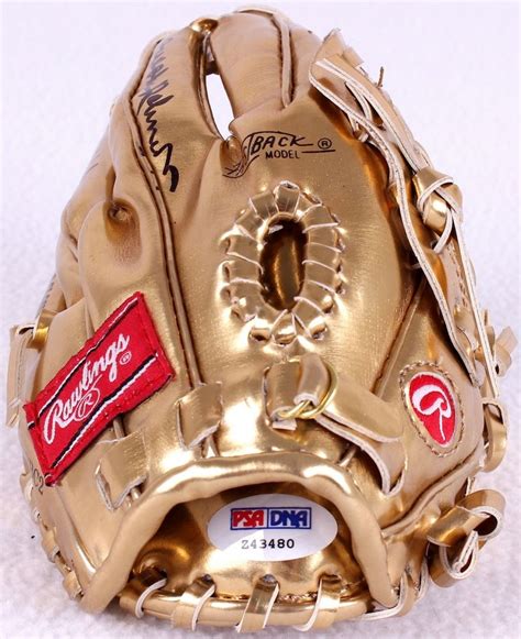 Brooks Robinson Signed Rawlings Gold Glove Mini-Baseball Glove Inscribed "16 x G.G." with Display Ca