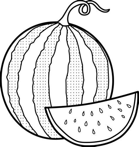 Watermelon Coloring Pages | Best Coloring Pages For Kids