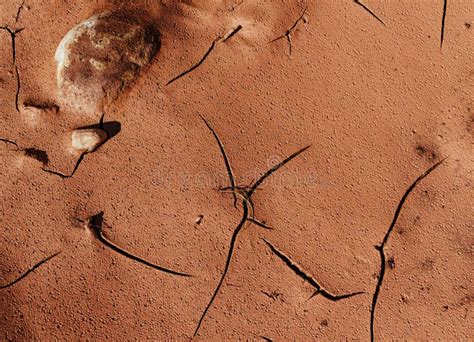 Cracked Ground in Desert Texture Stock Image - Image of dried, abstract: 287620213