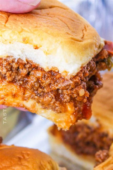 Sloppy Joe Sliders - Taste of the Frontier