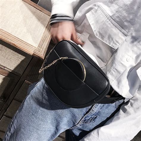 2019 PU Leather Waist Bags Women Designer Fanny Pack Fashion Belt Bag Female Mini Waist Pack ...