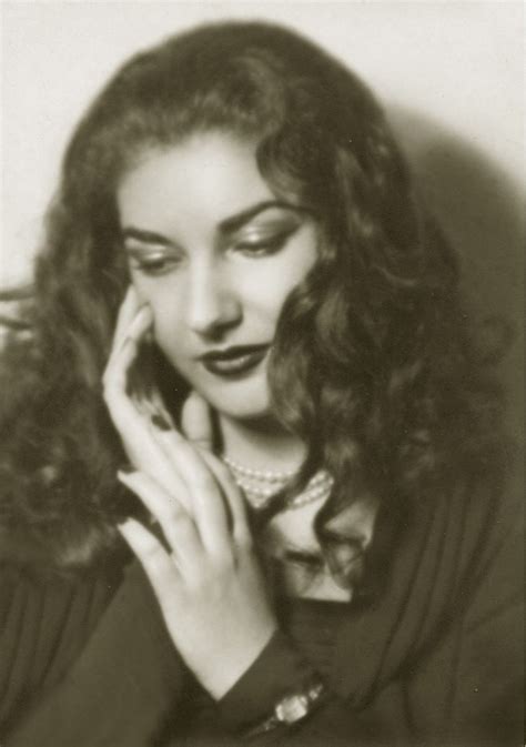 Look,. It Moves.! — Maria Callas at 23 years of age.