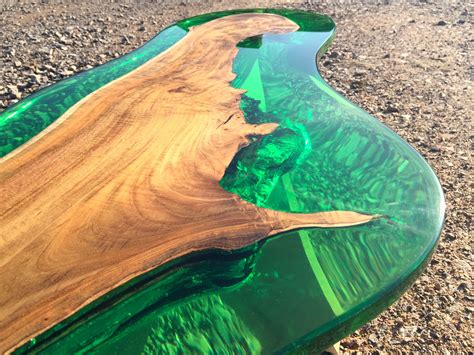 'The Archipelago' Coffee Table. Bespoke coffee tables from Neil Scott Furniture | Epoxy wood ...
