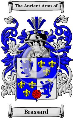 Brassard Name Meaning, Family History, Family Crest & Coats of Arms