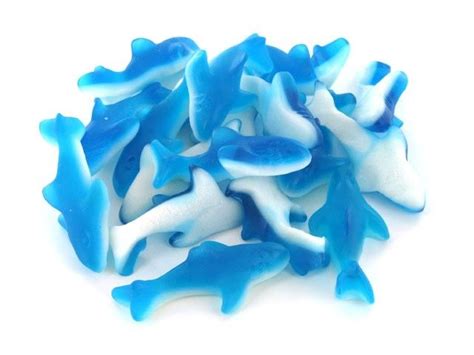 Gummi Blue Sharks - Bulk 3 lb bag (48 ct) | Gummies, Gummy candy, Blue shark