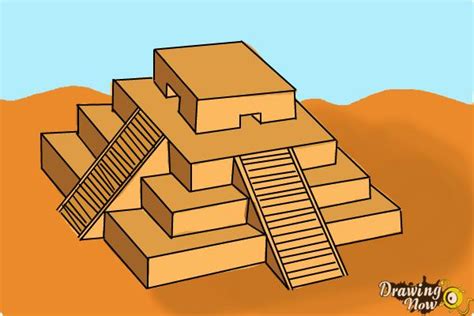 How To Draw A Ziggurat in the year 2023 Check it out now | howtodrawline5