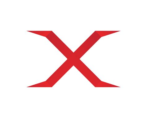X Letter Logo Template Vector Flying Logo Vector Vect - vrogue.co