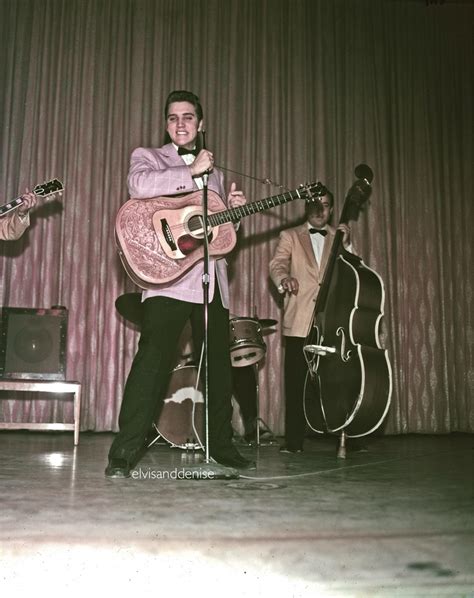 Elvis, at the New Frontier Hotel. Las Vegas 1956... - Elvis never left