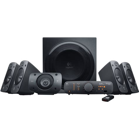 Logitech Z906 5.1 Surround Sound Speaker System 980-000467 B&H