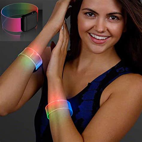 Cosmic Color Changing LED Light Up Bracelets - Glow In The Dark Store