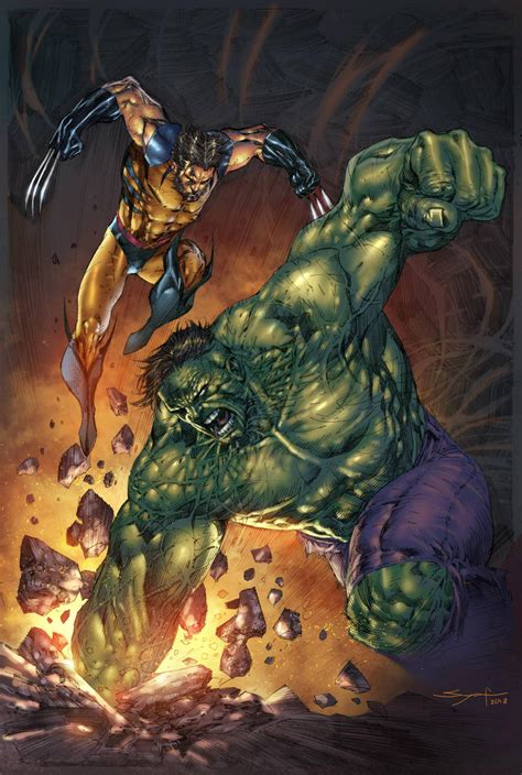 Wolverine Vs Hulk by JUANCAQUE on DeviantArt