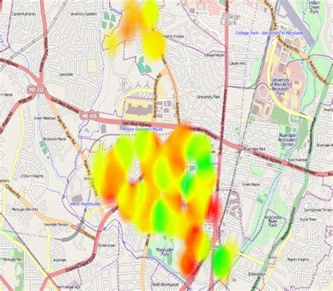 Map: Overvalued Neighborhoods in Hyattsville | Hyattsville, MD Patch