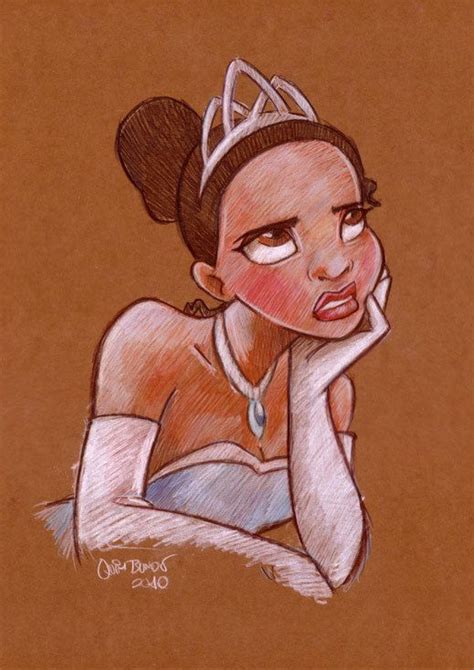 Disney Princess Fan Art: Tiana | Disney princess art, Disney drawings ...