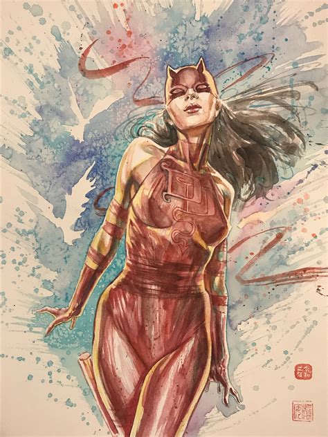 Lady Daredevil by David Mack : r/Daredevil